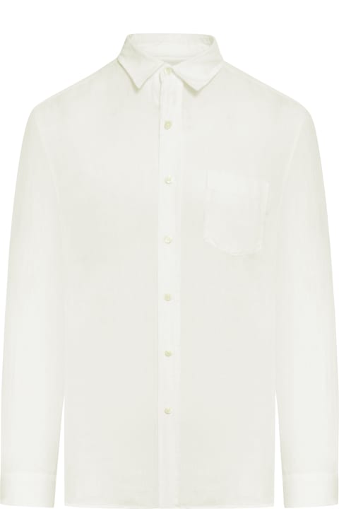 120% Lino Clothing for Men 120% Lino Long Sleeve Regular Fit Men Shirt