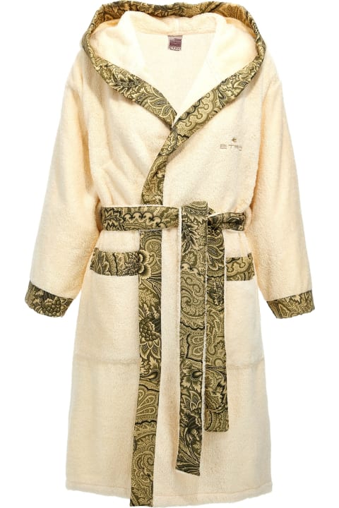  Etroالمنسوجات وأقمشة الكتان Etro 'bloom' Bathrobe