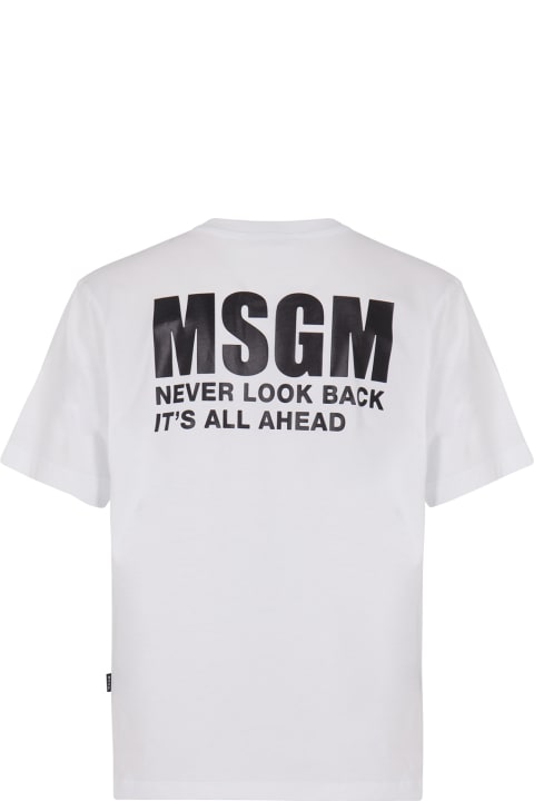 MSGM Topwear for Girls MSGM T-shirt Con Logo