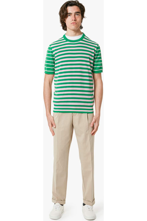 Homeware doppiaa Aalfeo Striped Knitted Tshirt