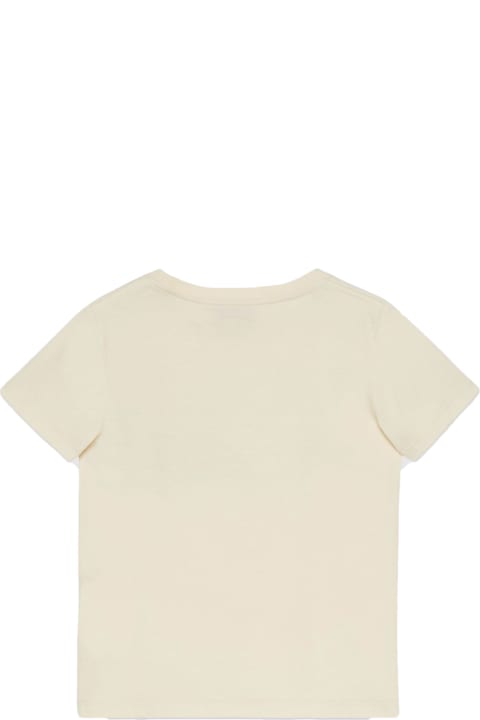 メンズ新着アイテム Gucci Gucci Kids T-shirts And Polos White