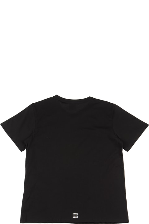 キッズ新着アイテム Givenchy Logo Print Regular T-shirt