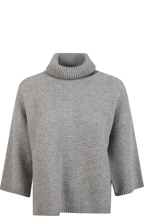 Homeware Fabiana Filippi Wide-sleeved Turtleneck Knit Pullover