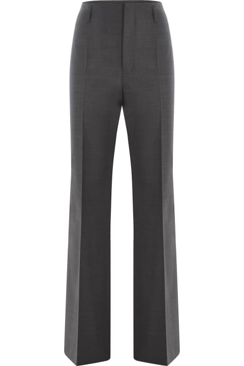 Pants & Shorts for Women Philosophy di Lorenzo Serafini Trousers Philosophy Made Of Lightweight Wool Canvas
