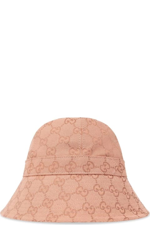 Gucci Accessories for Women Gucci Monogrammed Bucket Hat
