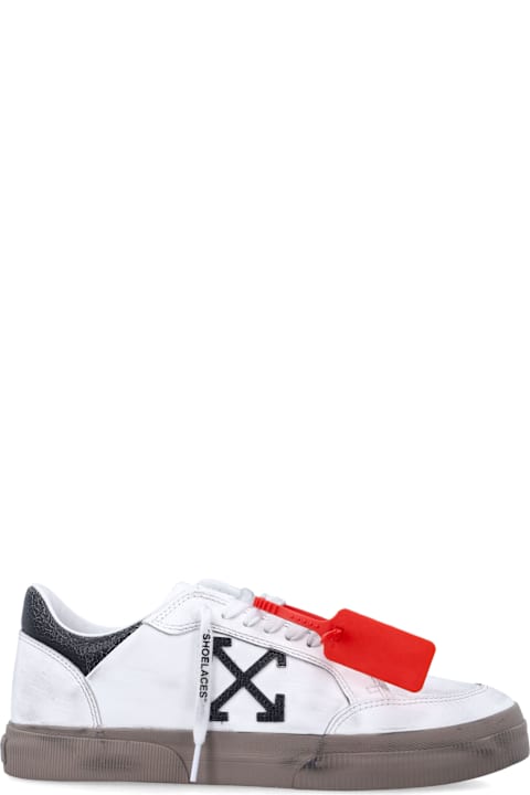 Homeware Off-White Off-white Vulc Low Vintage Sneakers In White