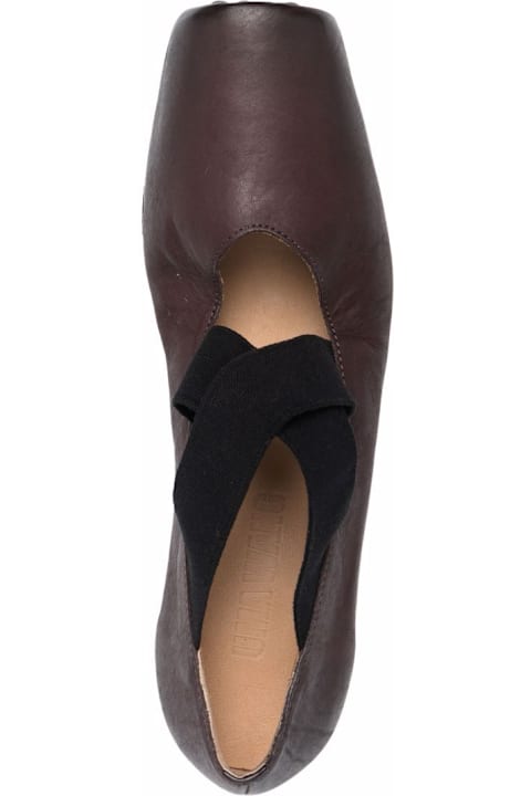 Uma Wang Leather Ballet Flats