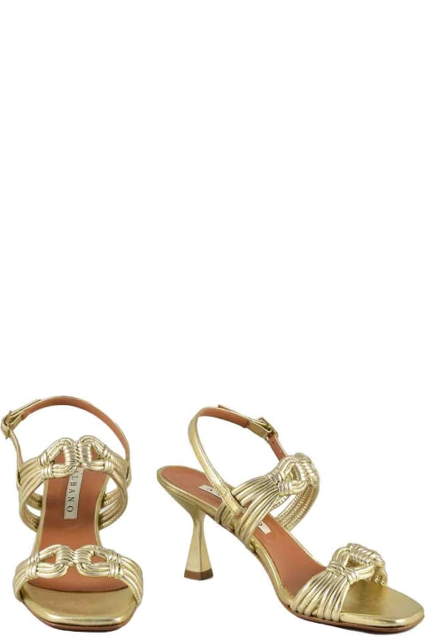 Women's Gold Sandals