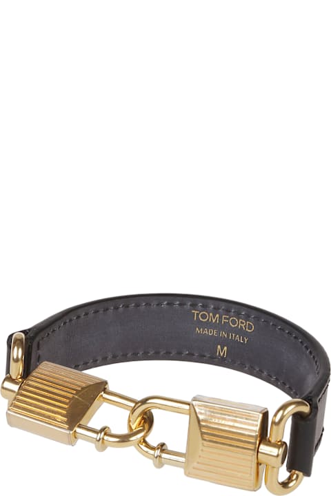Homeware Tom Ford Gold-tone Padlocks Bracelet