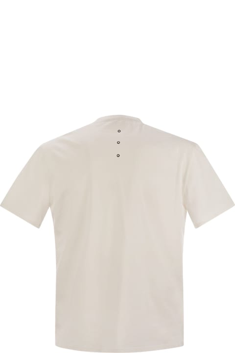 Premiata ملابس علوية لـ القسم الرجالي Premiata Cotton Jersey T-shirt