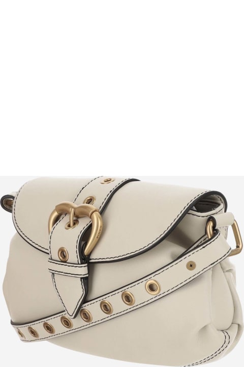 Homeware Pinko Jolene Small Shoulder Bag With Heart Buckle