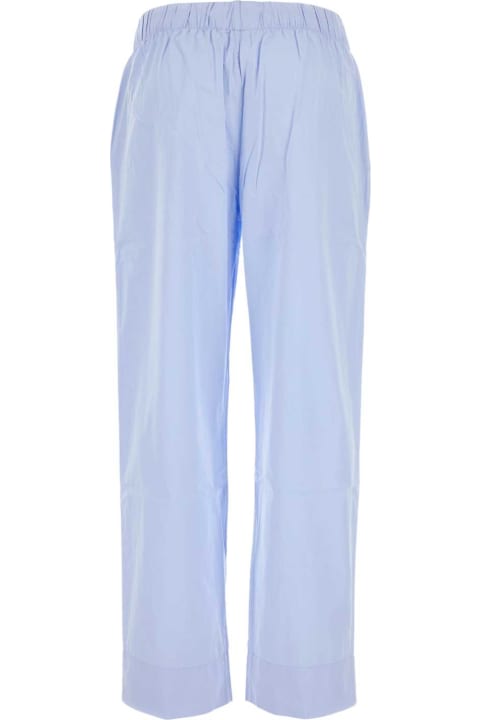 Tekla Clothing for Men Tekla Light Blue Cotton Pyjama Pant