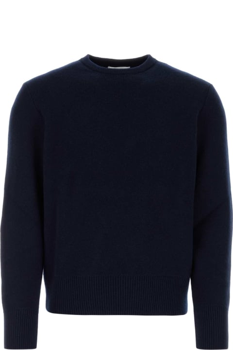 Homeware Thom Browne Midnight Blue Wool Sweater