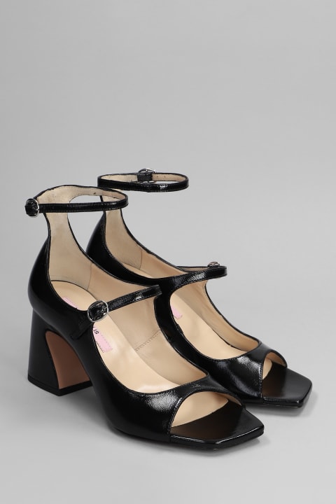 Sandals for Women Marc Ellis Sandals In Black Leather