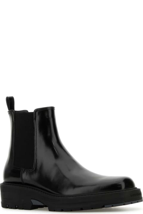 Givenchy for Men Givenchy Black Leather Chelsea Ankle Boots