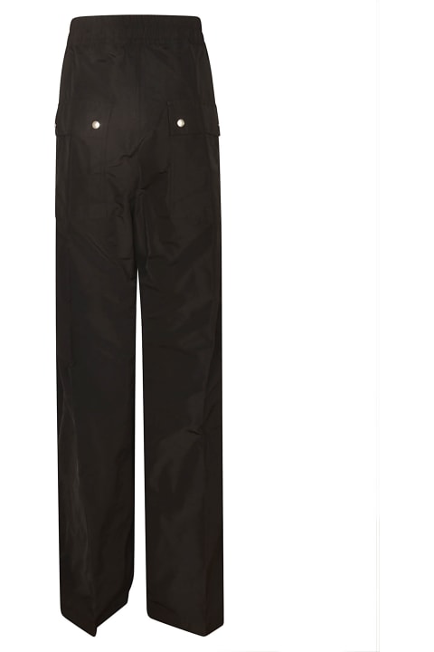 Pants for Men Rick Owens Straight Lace-up Trousers
