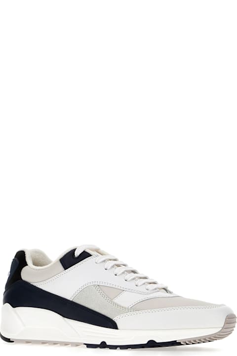 Shoes for Men Saint Laurent Multicolor Leather And Nylon Bump Sneakers