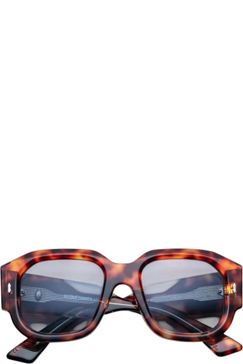Jacques Marie Mage نظارات لـ القسم الرجالي Jacques Marie Mage Lacy - Leopard Sunglasses