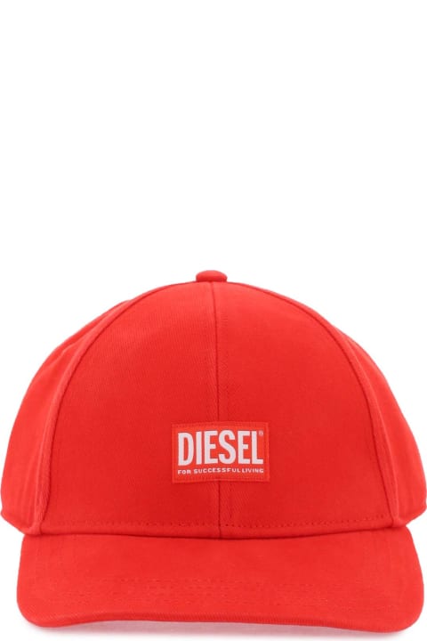 メンズ Dieselのコート＆ジャケット Diesel Corry-jacq-wash Baseball Cap
