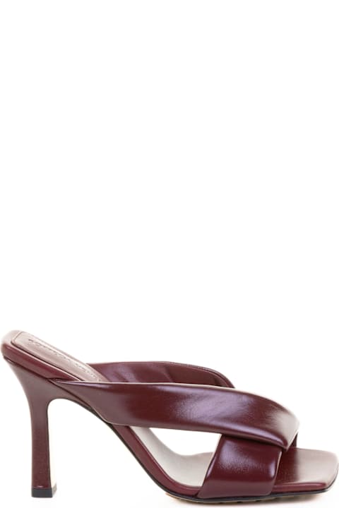 Homeware Bottega Veneta Bottega Veneta Sandals Red