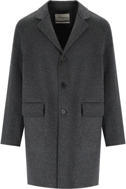 Amaranto Coats & Jackets for Men Amaranto Amaranto Coats Grey