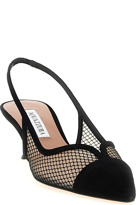 Aquazzura 'gia Mesh' Slingback