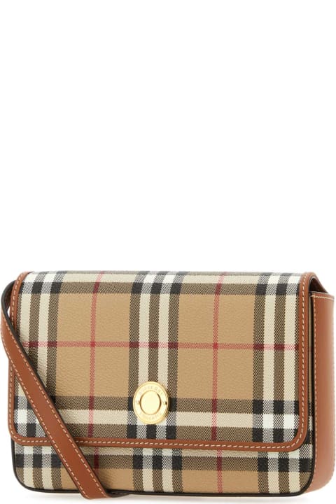 Bags Sale for Women Burberry Printed Canvas Hampshire Crossbody Bag