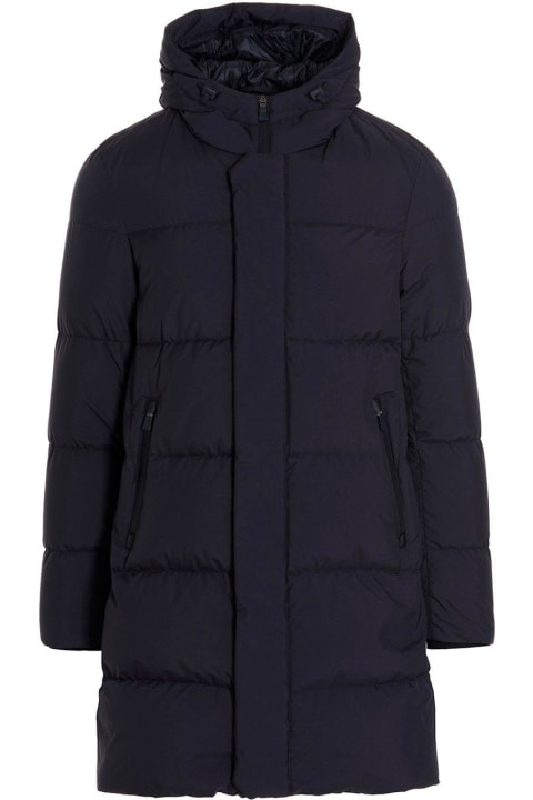 Homeware Herno Drawstring Hooded Parka Coat