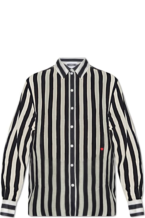 ウィメンズ新着アイテム Moschino Striped Shirt