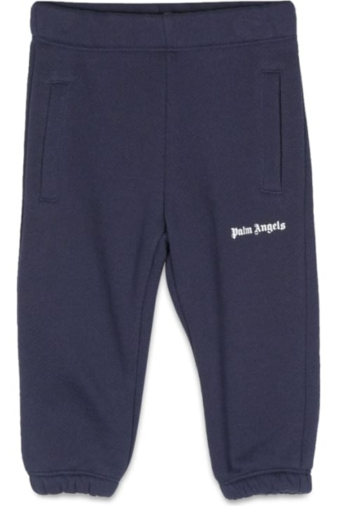Bottoms for Baby Boys Palm Angels Logo Sweat Pants