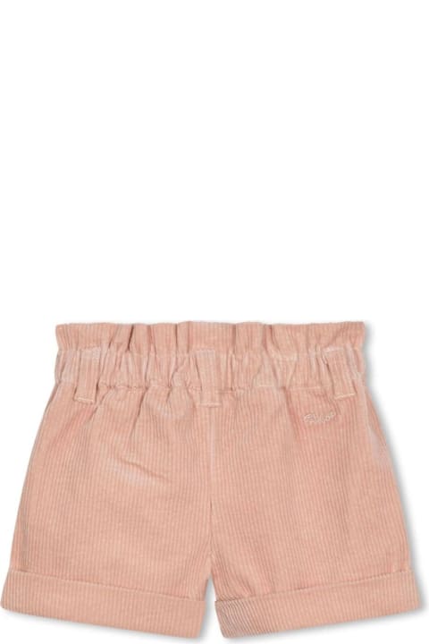 Bottoms for Baby Girls Chloé Chloè Kids Shorts Pink