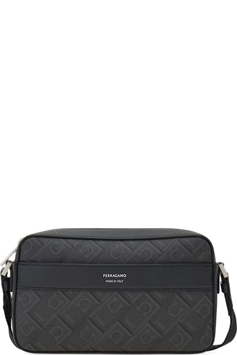Ferragamo لـ Kids Ferragamo Monogram Crossbody Bag