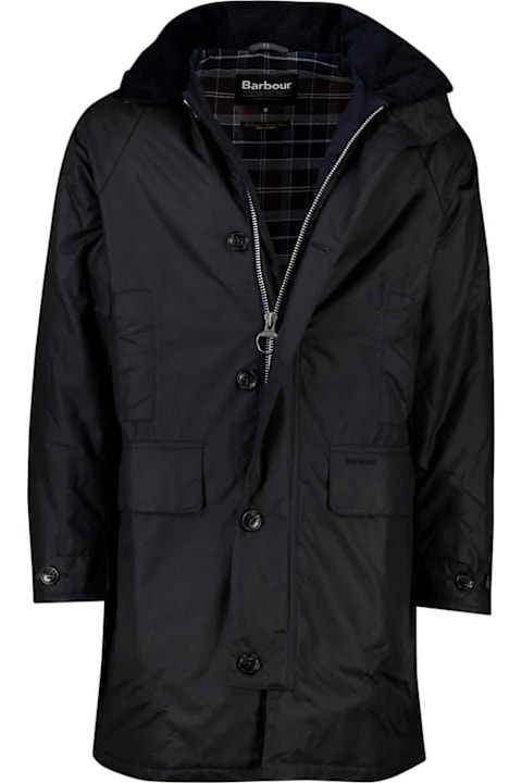 Barbour for Kids Barbour Beaudale Wax Trench Coat