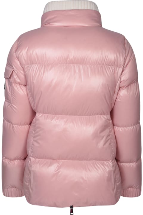 Moncler for Women Moncler Light Pink Vistule Short Down Jacket