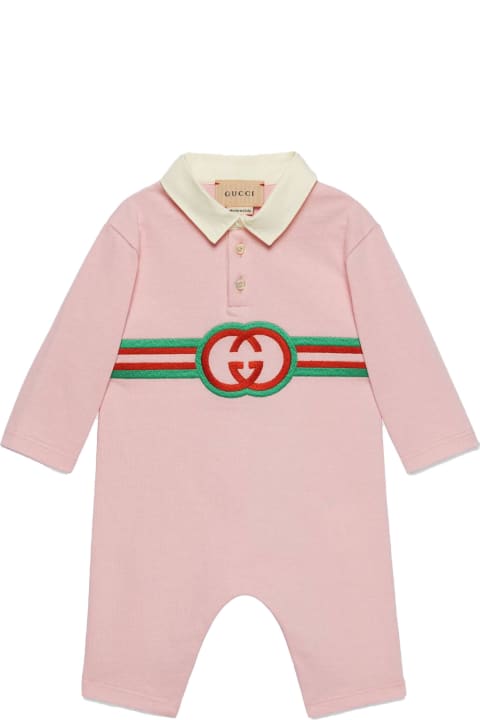 Gucci Bodysuits & Sets for Baby Girls Gucci Gucci Kids Dresses Pink