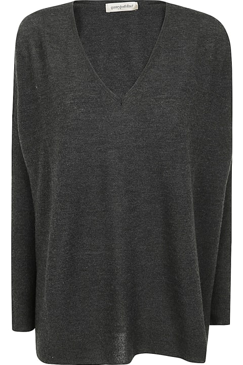 Gentry Portofino سترات لـ السيدات Gentry Portofino Knit V Neck Sweater