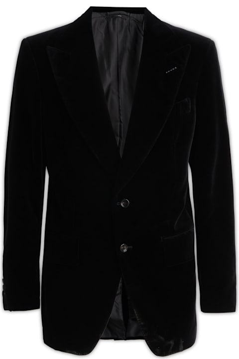 Tom Ford Coats & Jackets for Men Tom Ford Light Velvet Atticus Blazer