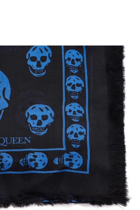 Alexander McQueen Scarves & Wraps for Women Alexander McQueen Skull Scarf