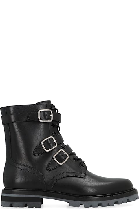 أدوات منزلية Celine Celine Maggie Leather Lace-up Boots