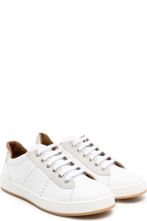 Eleventy Shoes for Boys Eleventy Eleventy Sneakers White