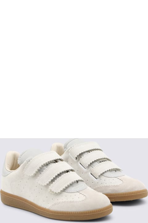 Isabel Marant White Leather Sneakers
