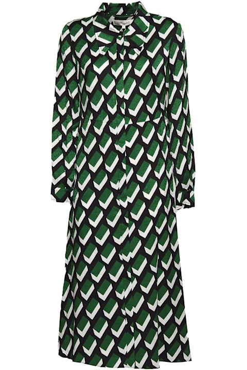 Diane Von Furstenberg Clothing for Women Diane Von Furstenberg Gizelle Jacquard Dress