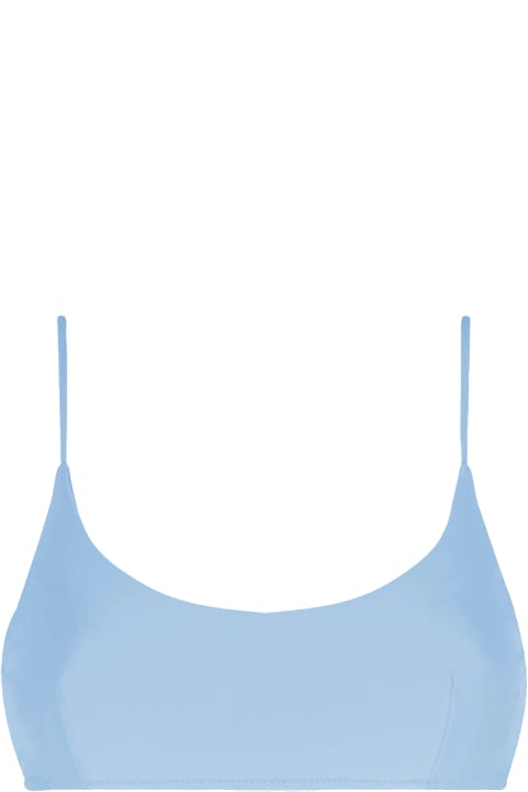MC2 Saint Barth Underwear & Nightwear for Women MC2 Saint Barth Woman Light Blue Bralette Beach Top Judy
