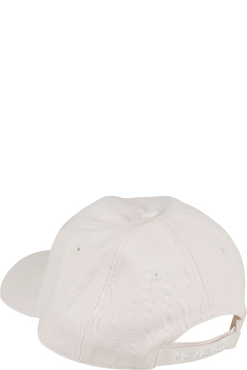 Hats for Women Moncler Logo Patched Baseball Cap