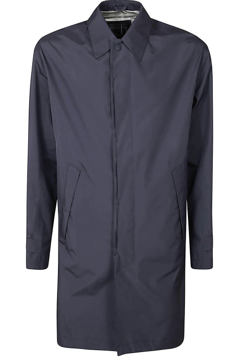 Herno for Men Herno Rear Slit Plain Raincoat