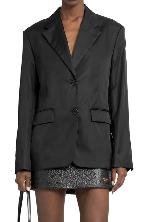 Prada Sale for Women Prada Re-nylon Blazer Jacket