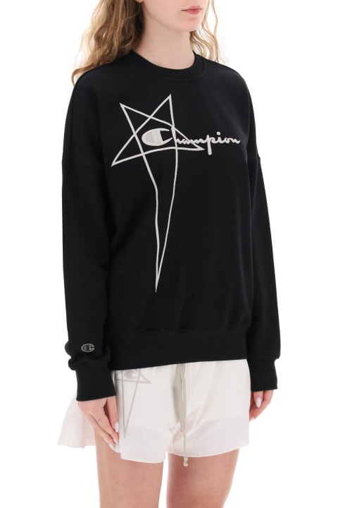 'champion X ' Crew-neck Sweatshirt With Logo Embroidery