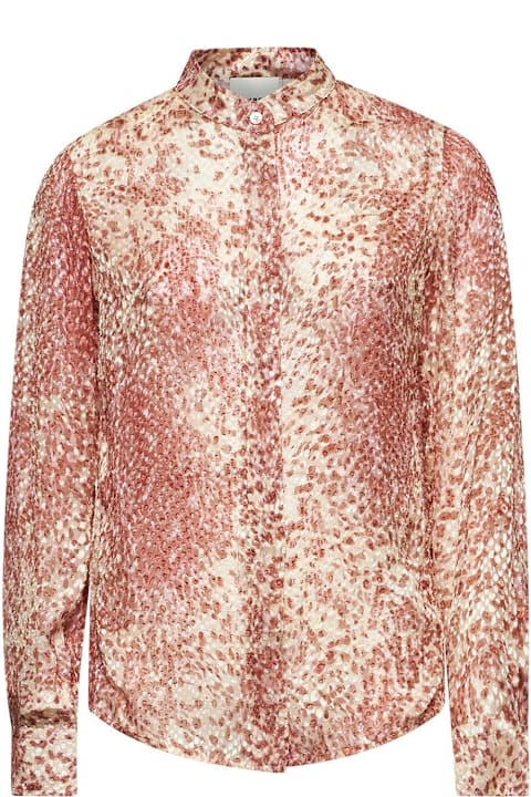 Isabel Marant Clothing for Women Isabel Marant Ilda Pattern-printed Buttoned Shirt