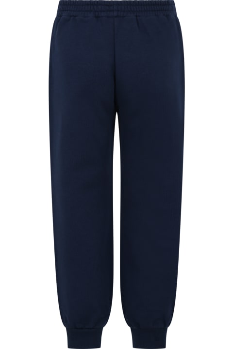 Gucci for Kids Gucci Blue Trousers For Boy With Double G