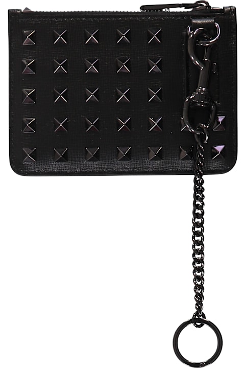 Homeware Valentino Garavani Leather Card Holder